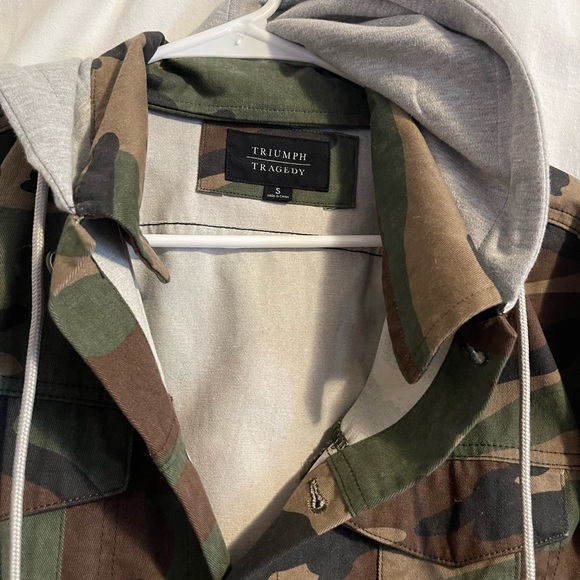 Army print jacket - Picture 4 of 4